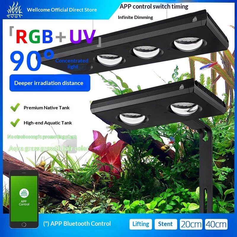 WEEK AQUA Z‑Series ไฟ LED สำหร - Plant Parent App บทวิจารณ์และราคา