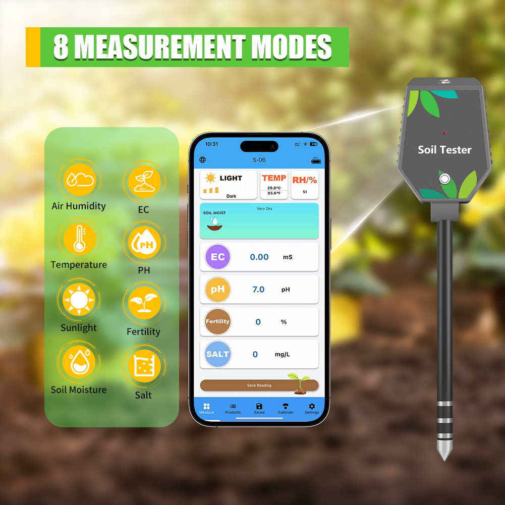 Yieryi 8-in-1 สมาร์ทเครื่องทดส - Plant Parent App บทวิจารณ์และราคา