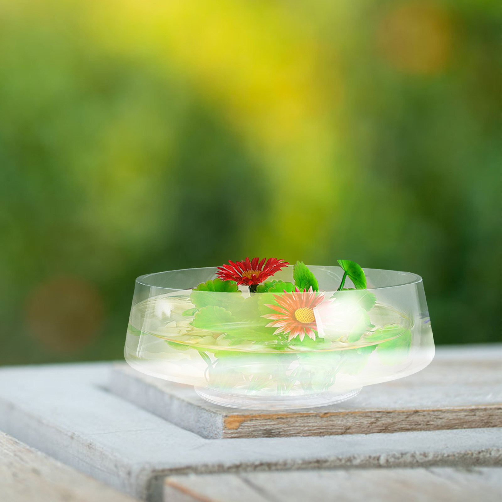 แจกันแก้วใส ปากกว้าง สำหรับจัด - Succulent Arrangement Mini บทวิจารณ์และราคา